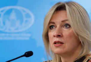 المتحدثة باسم الخارجية الروسية ماريا زاخاروفا - رويترز