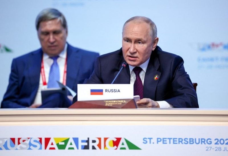 الرئيس فلاديمير بوتين في القمة الروسية الأفريقية - رويترز