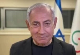 نتنياهو من المستشفى