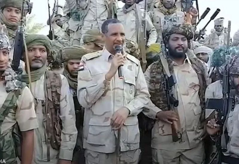 قائد قوات الدعم السريع محمد حمدان دقلو (حميدتي)