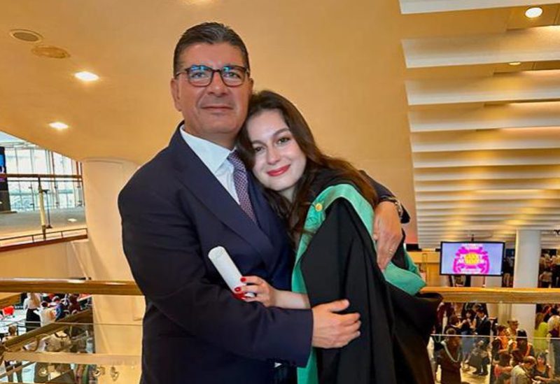 الشيخ بهاء الحريري وابنته دانا