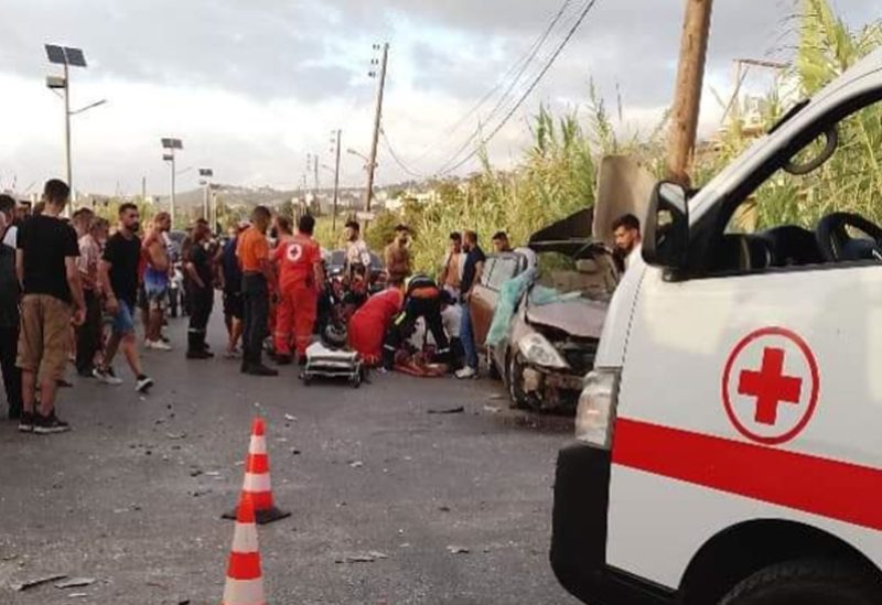 حادث سير على الطريق البحرية في كفرعبيدا
