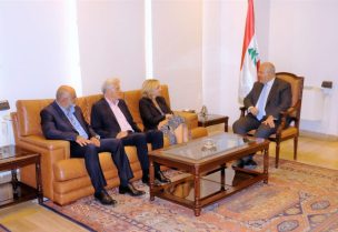 المحافظ عبود استقبل بيكريس على رأس وفد فرنسي