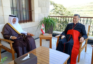 سفير قطر زار الراعي في الديمان