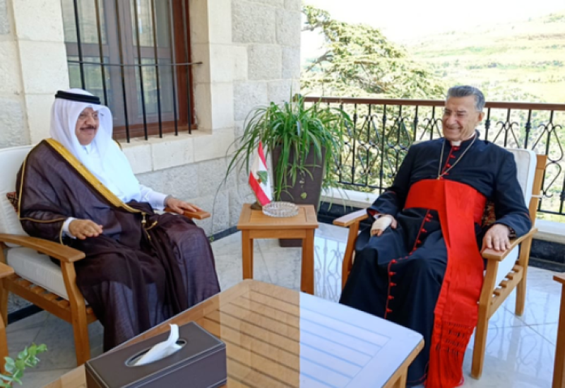 سفير قطر زار الراعي في الديمان
