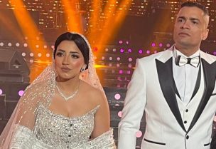 حسن الشاكوش وزوجته