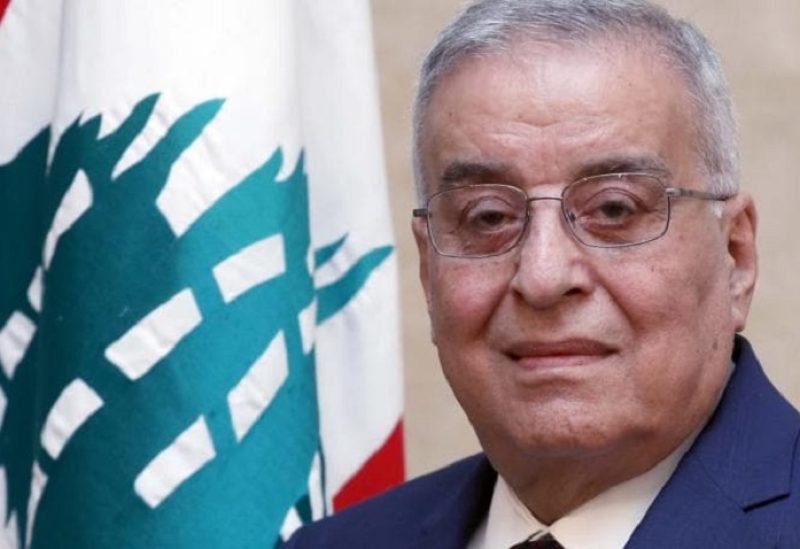 وزير الخارجية والمغتربين في حكومة تصريف الأعمال عبدالله بو حبيب