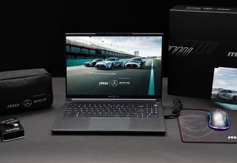 حاسوب محمول من MSI ومرسيدس