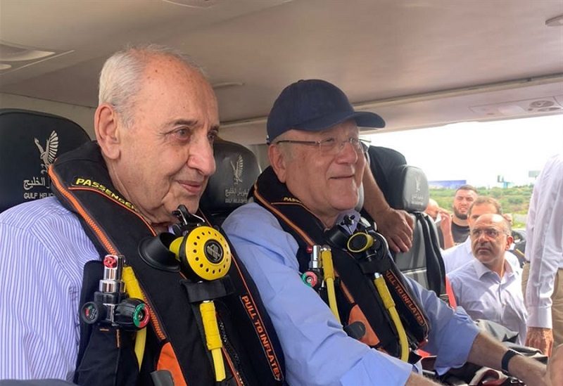 بري وميقاتي في طريقهم إلى منصة الحفر للتنقيب عن النفط