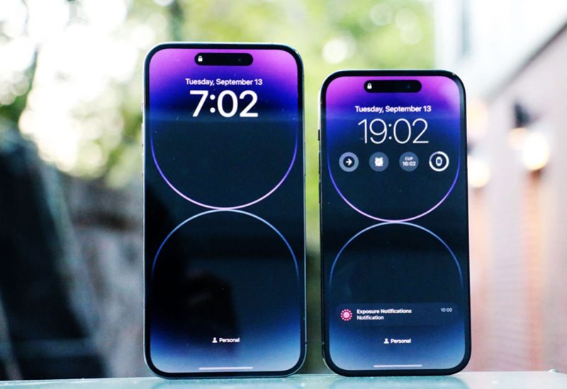 "iPhone 14 Pro" and "iPhone 14 Pro max"