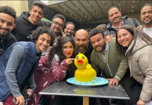 أبطال فيلم "البطة الصفرا"
