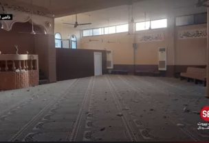 عين الحلوة - جامع الشهداء في حي الصفصاف