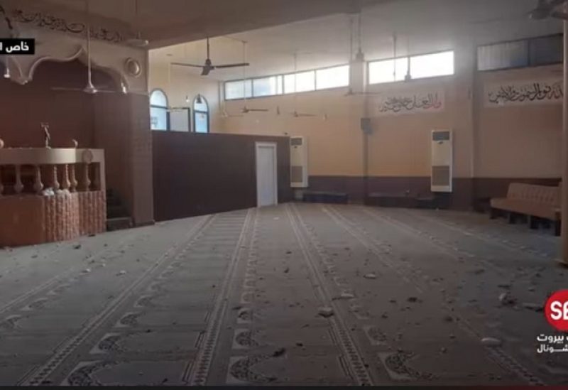 عين الحلوة - جامع الشهداء في حي الصفصاف