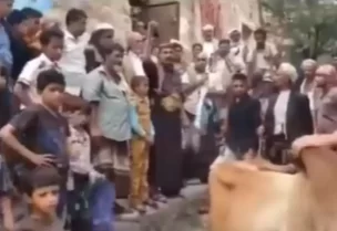 صورة من الفيديو المتداول