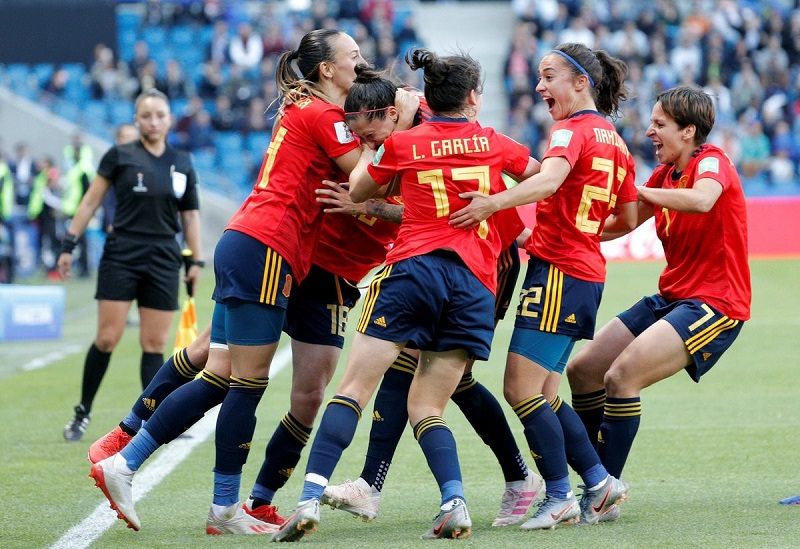 لاعبات المنتخب الإسباني