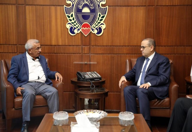 اللواء الياس البيسري والنائب أسامة سعد