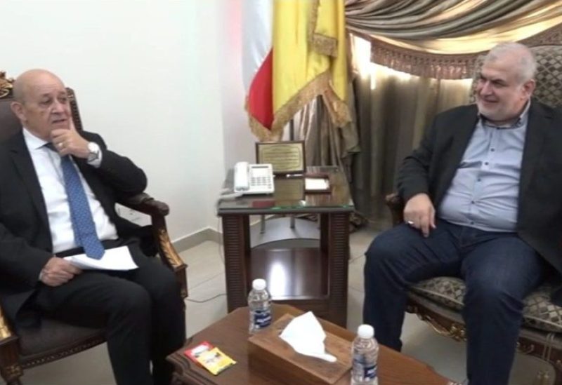 محمد رعد وجان إيف لودريان