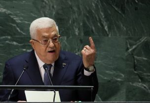 رئيس السلطة الفلسطينية محمود عباس