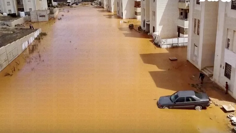 فيضانات ليبيا