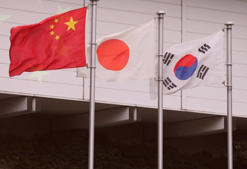محادثات بين الصين واليابان وكوريا الجنوبية