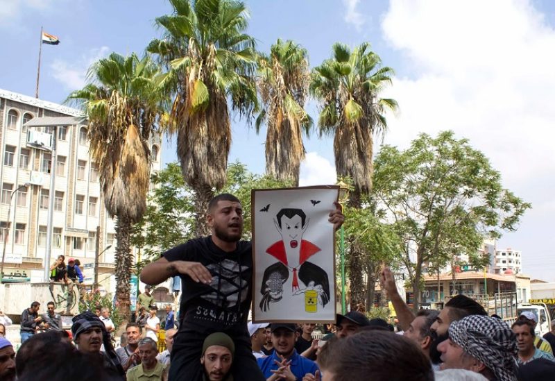 من صور الاحتجاجات في السويداء وريفها ضد نظام بشار الأسد