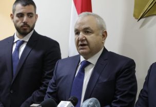 الوزير السابق إلياس المر ونجله ميشال المر