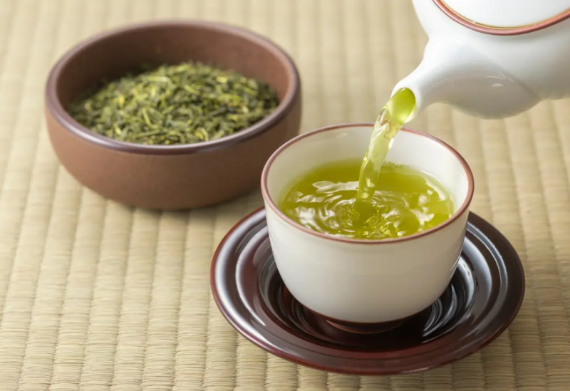 الشاي الأخضر
