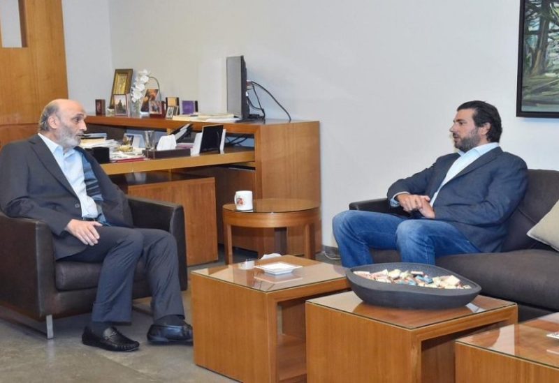 سامر كبارة وسمير جعجع