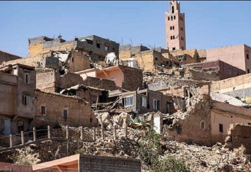 من الأحياء المتضررة من الزلزال في المغرب