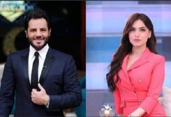 الاعلامي نيشان والاعلامية المصرية ياسمين عز
