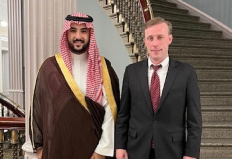 وزير الدفاع السعودي مع جيك سوليفان
