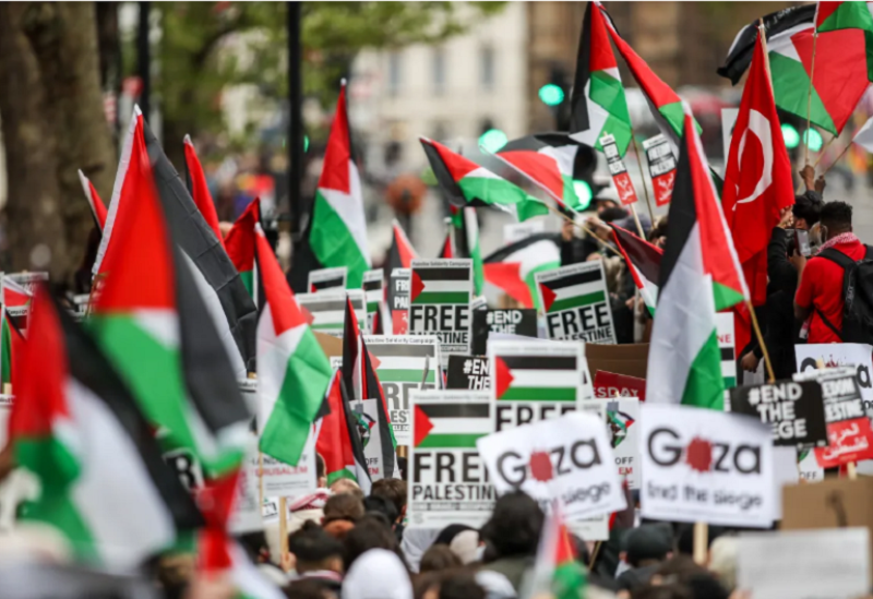 مظاهرات في أوروبا دعما لغزة - أرشيفية