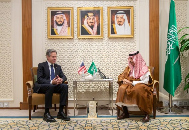 وزير الخارجية السعودي ونظيره الأمريكي