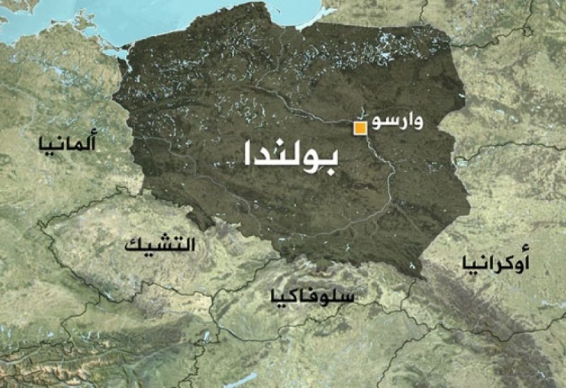 خريطة بولندا