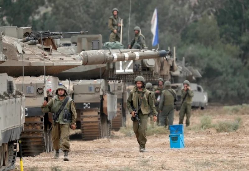 قوات من جيش الاحتلال الإسرائيلي على حدود غزة