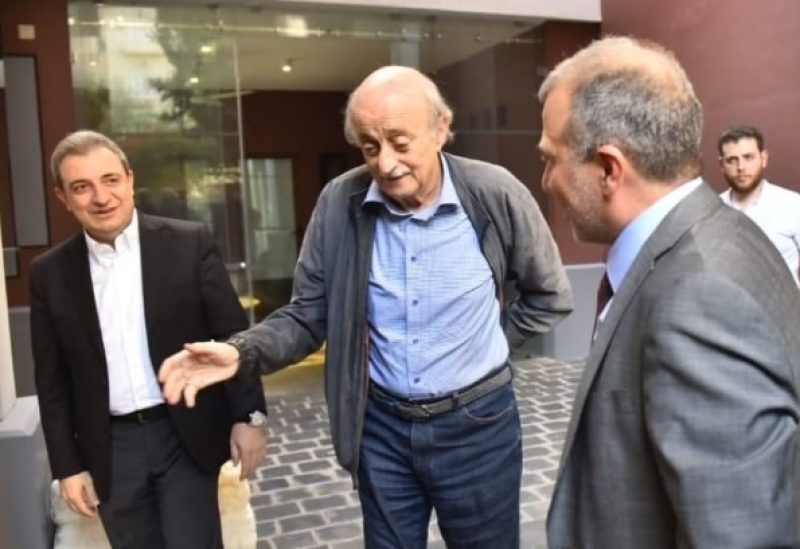 جبران باسيل ووليد جنبلاط