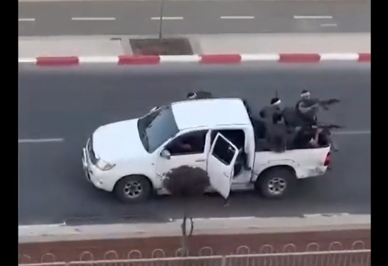مقاتلون من فصائل المقاومة الفلسطينية