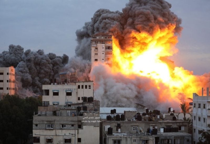 من القصف على غزة