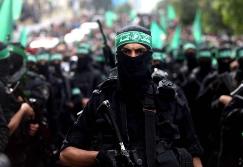 مقاتلو كتائب القسام الجناح العسكري لحركة حماس
