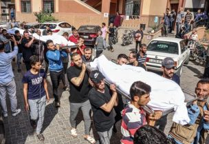 صور من تشيع الشهداء في قطاع غزة