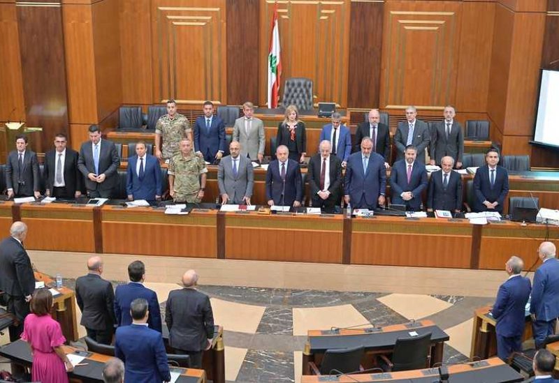 جلسة اللجان النيابية المشتركة في مجلس النواب