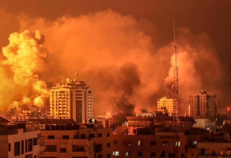 قصف عنيف على قطاع غزة