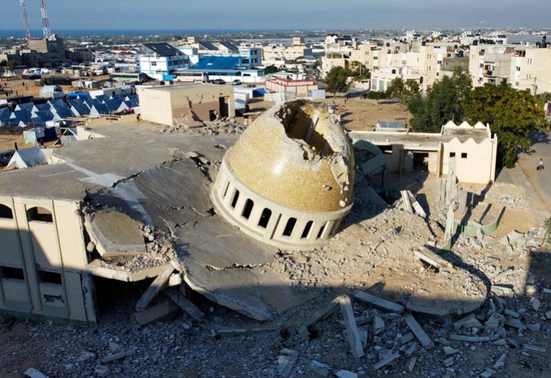 آثار الدمار في غزة