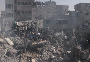 آثار الدمار في قطاع غزة