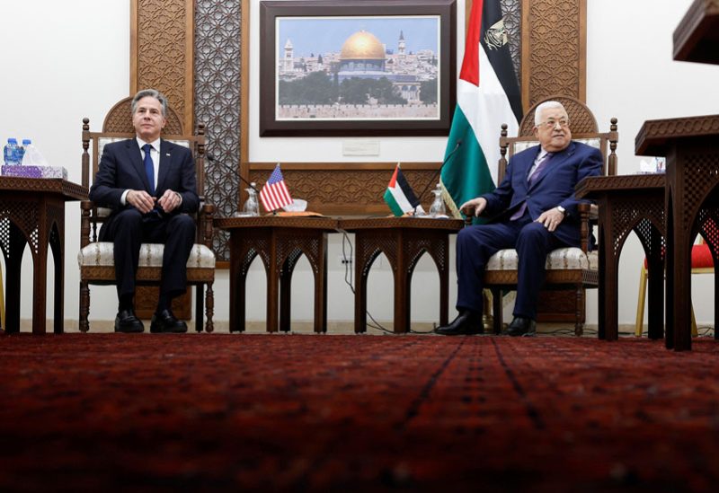محمود عباس وأنتوني بلينكن