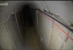 صور نشرتها حماس لأنفاقها (رويترز)