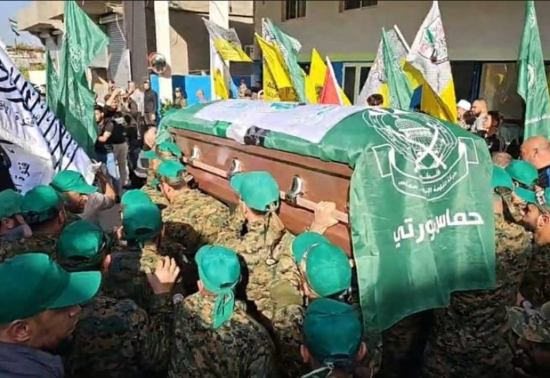 من تشييع القيادي القسامي "أبو خالد"