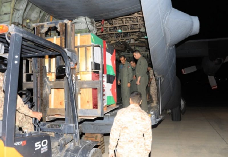 مساعدات طبية للمستشفى الميداني الأردني في غزة