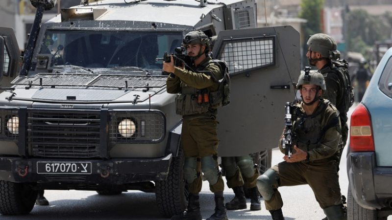 جنود من جيش الاحتلال الإسرائيلي في الضفة الغربية