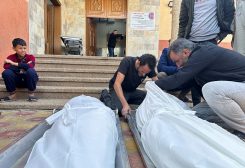 جثامين شهداء في غزة